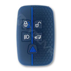 Jaguar / Land Rover 5 Button Rubber Key Cover