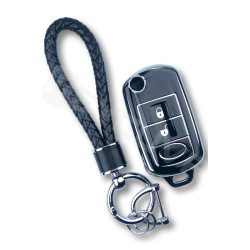 Land Rover TPU Key Cover Set with Keychain Land Rover TPU Key Cover Set with Keychain