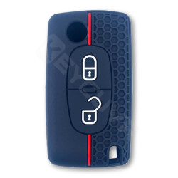 Peugeot / Citroën  2 button rubber cover