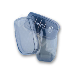 Toyota Keyless 3 Button Dark Transparent key cover